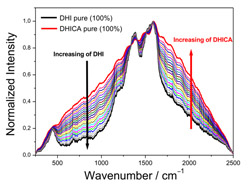 Cuantificación mediante espectroscopía Raman de las subunidades de eumelanina en pigmentos naturales inalterados