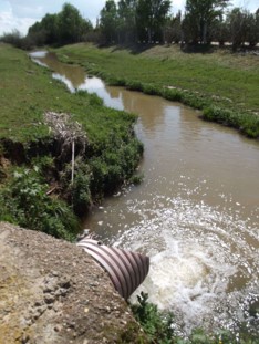La contaminación por nitratos en aguas superficiales de las cuencas vertientes a Doñana