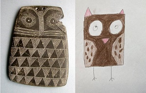 Owl-shaped plaques may have been on Copper Age children’s wish list
