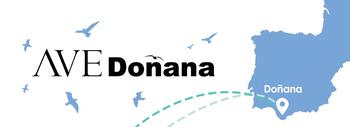 Cartel AVE Doñana